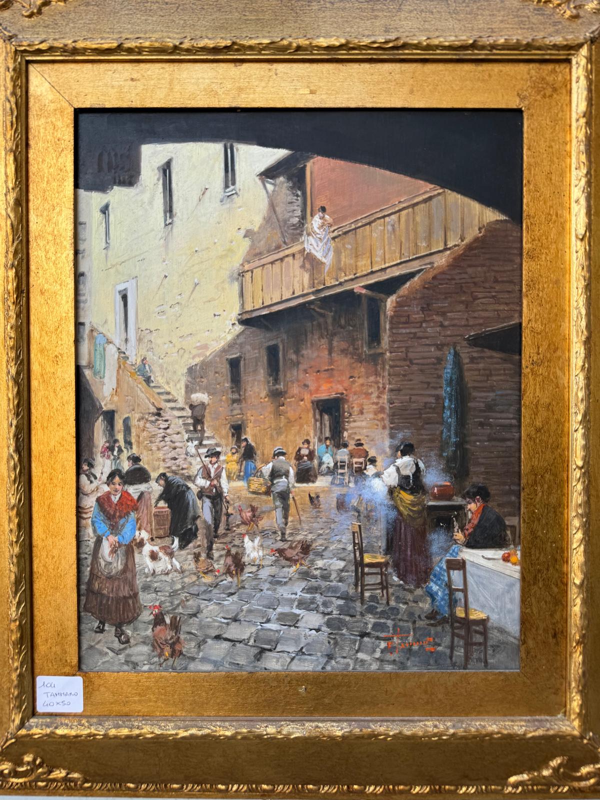 Francesco Tammaro – Antichi Quartieri Romani –  40x50 cm