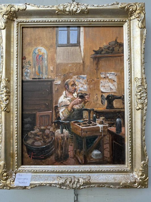 Francesco Tammaro – Il Ciabattino Dimensioni: 30 x 40 cm