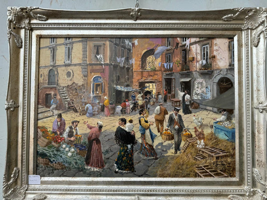 Francesco Tammaro – Il venditore ambulante Dimensioni: 50x70 cm